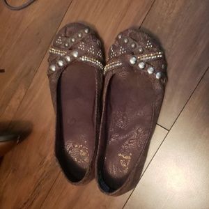 Lei slip on flat dress shoes
